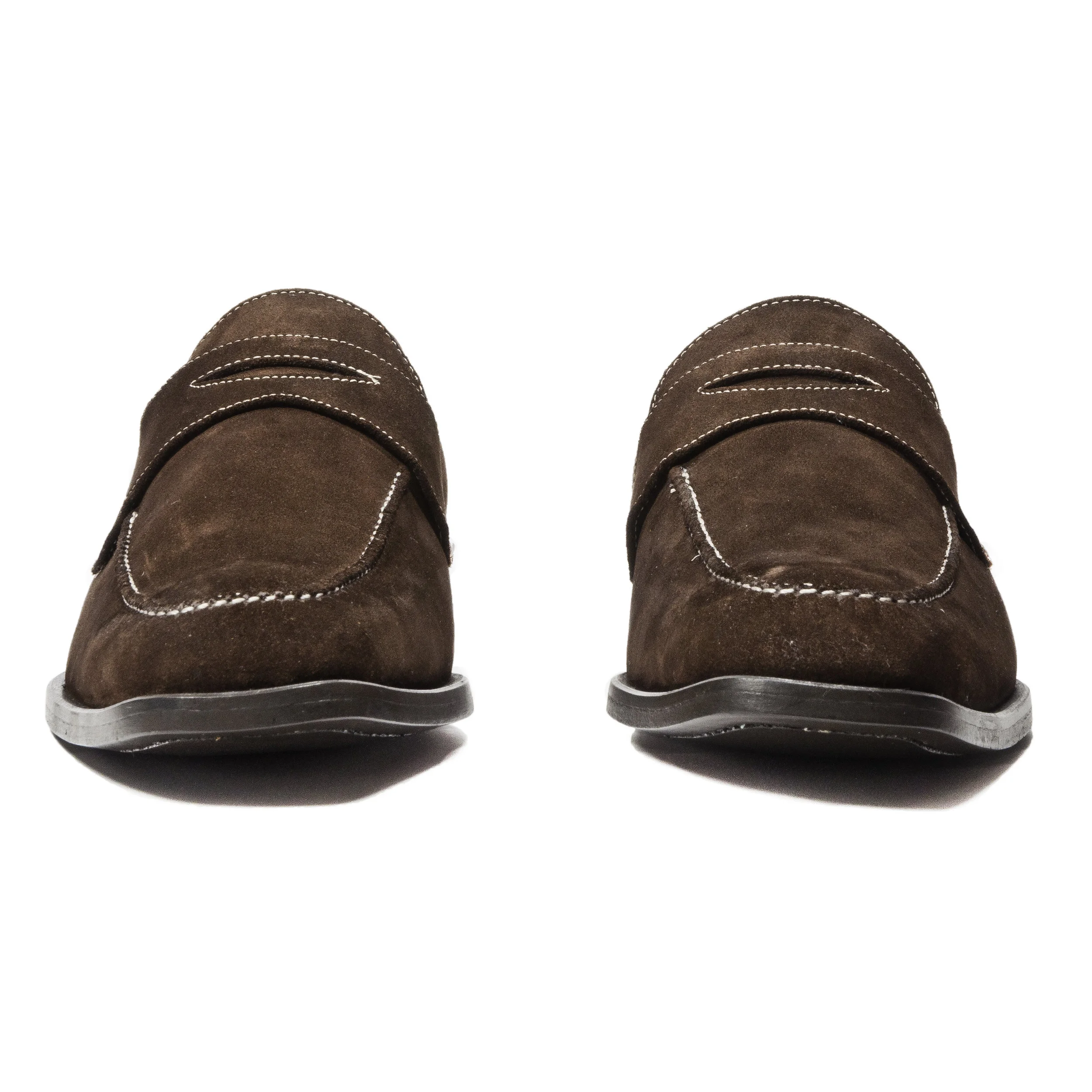 The 9501 Penny Loafer in Cocoa — J.L. Rocha Collections